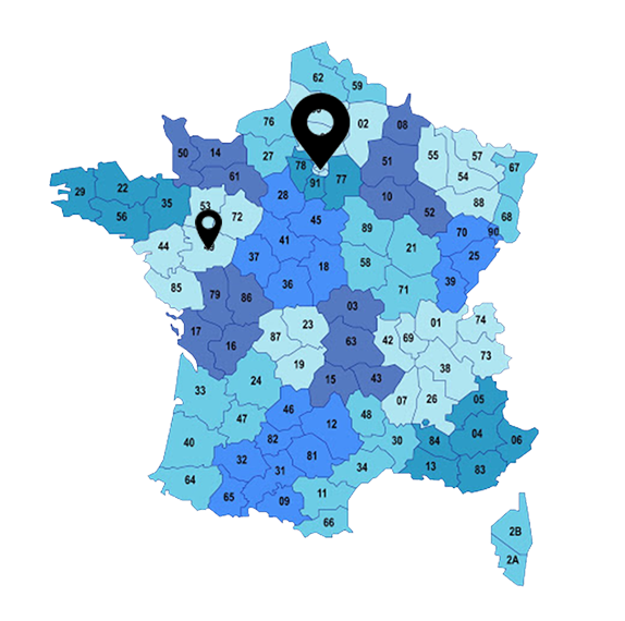 Carte de France